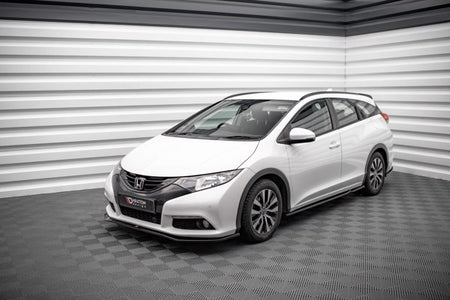 Maxton Side Skirts Diffusers Honda Civic Mk9 - Gloss Black