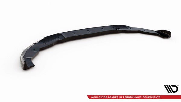Maxton Front Splitter V.1 BMW 2 Coupe M-Pack / M240I G42 - Gloss Black