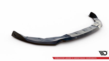 Maxton Front Splitter V.1 BMW 2 Coupe M-Pack / M240I G42 - Gloss Black