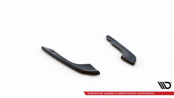 Maxton Rear Side Splitters V.2 Kia Optima Mk4 Facelift - Gloss Black