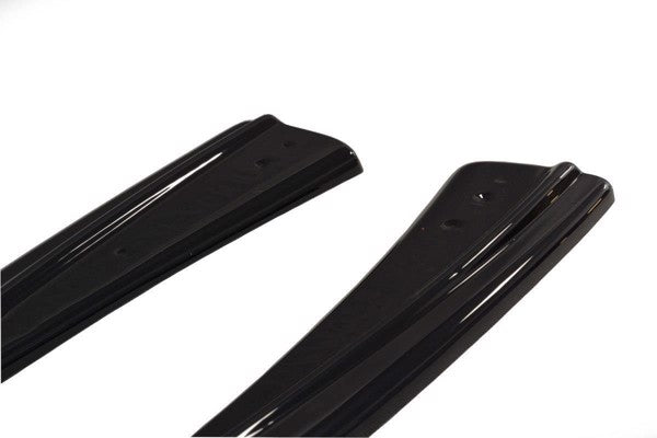 Maxton Rear Side Splitters Audi RS7 Facelift - Gloss Black