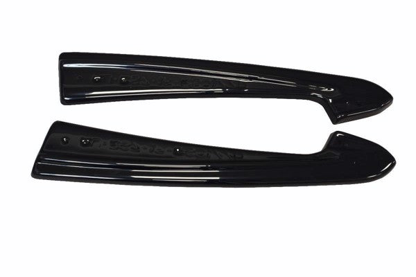 Maxton Rear Side Splitters Audi RS7 Facelift - Gloss Black