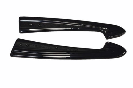 Maxton Rear Side Splitters Audi RS7 Facelift - Gloss Black