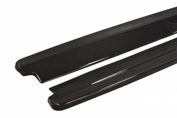 Maxton Side Skirts Diffusers Ford Mustang Gt Mk6 - Gloss Black