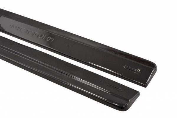 Maxton Side Skirts Diffusers Ford Mustang Gt Mk6 - Gloss Black