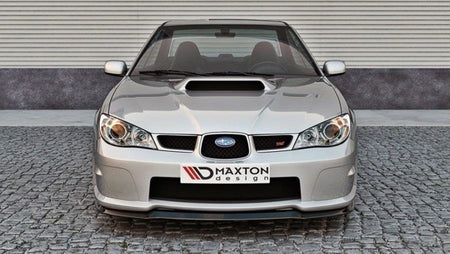 Maxton Front Splitter Subaru Impreza Wrx Sti (Hawkeye) - Gloss Black