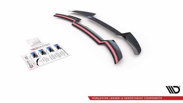 Maxton Spoiler Cap V.2 Audi RS6 C7 - Gloss Black (OUTLET) 