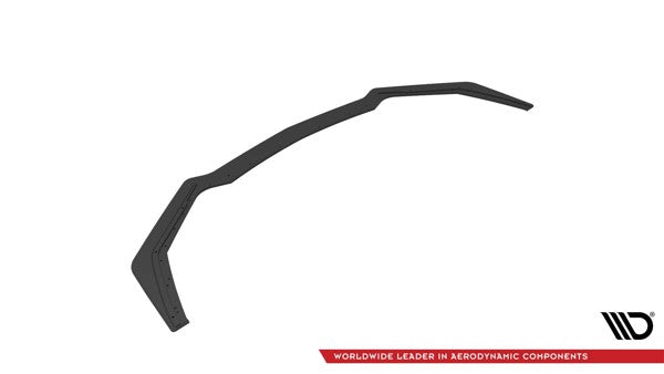 Maxton Street Pro Front Splitter V.1 Ford Mustang Gt Mk6 Facelift - Black