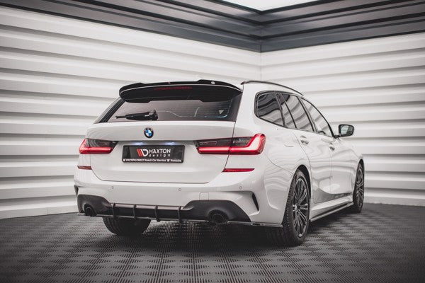 Maxton Spoiler Cap BMW 3 Touring G21 M-Pack - Gloss Black
