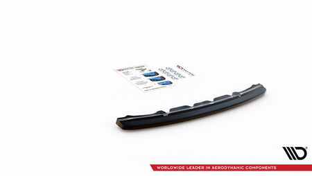 Maxton Central Rear Splitter For BMW Z4 M-Pack G29 - Gloss Black