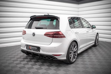 Maxton Street Pro Rear Diffuser Volkswagen Golf R Mk7 - Black