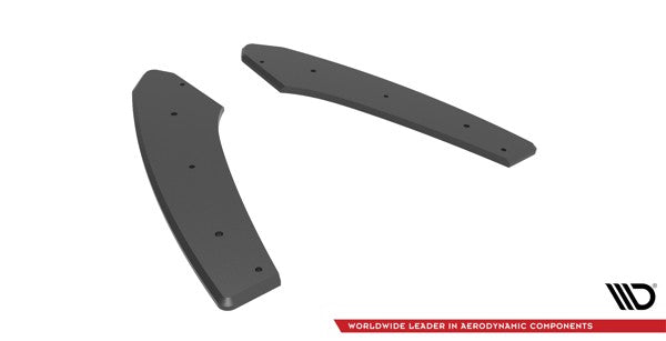 Maxton Street Pro Rear Side Splitters Audi S3 Sedan 8Y - Black
