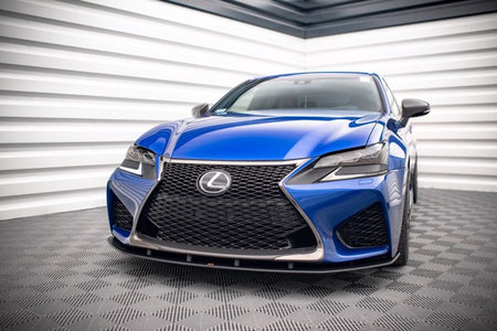 Maxton Street Pro Front Splitter Lexus Gs F Mk4 Facelift - Black