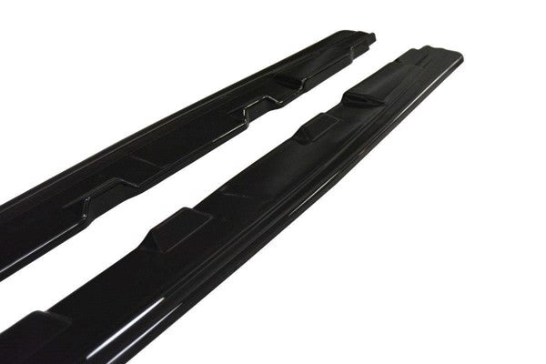 Maxton Side Skirts Diffusers Audi S5 / A5 S-Line F5 Coupe - Gloss Black
