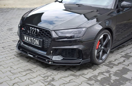 Maxton Front Racing Splitter V.1 Audi RS3 8V Fl Sportback