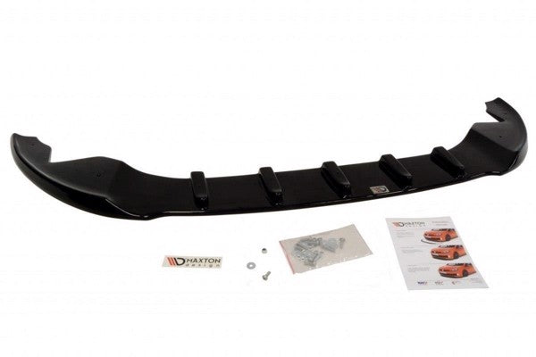 Maxton Front Splitter Nissan Qashqai (Facelift) - Gloss Black