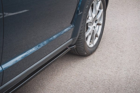 Maxton Side Skirts Diffusers Fiat Freemont - Gloss Black
