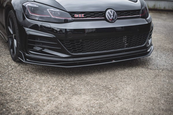 Maxton Racing Durability Front Splitter VW Golf 7 Gti Tcr - Black
