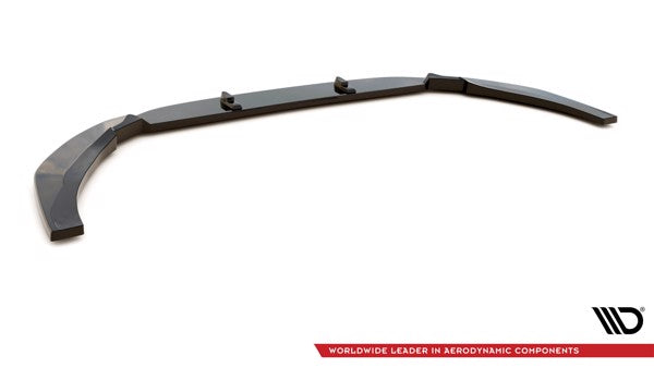Maxton Front Splitter V.2 Audi RS5 F5 Facelift - Gloss Black