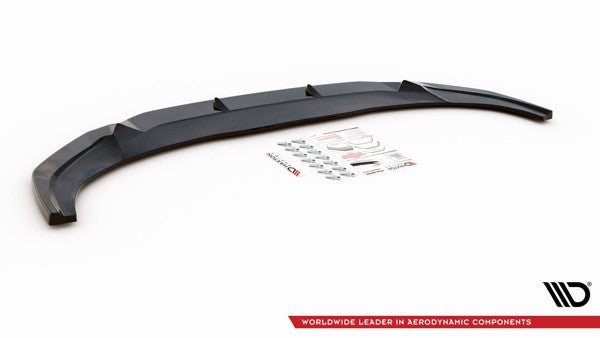 Maxton Front Splitter V.1 Audi Q3 Sportback S-Line - Gloss Black