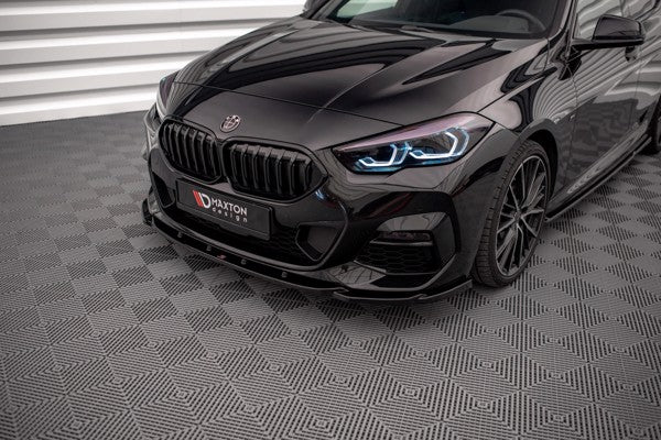 Maxton Front Splitter V.1 BMW 2 Gran Coupe M-Pack / M235I F44 - Gloss Black