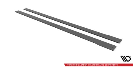 Maxton Street Pro Side Skirts Diffusers Volkswagen Golf R Mk7 - Black