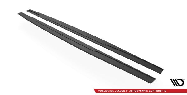 Maxton Street Pro Side Skirts Diffusers Lexus Gs F Mk4 Facelift - Black