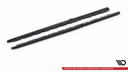 Maxton Side Skirts Diffusers V.2 Audi R8 Mk2 Facelift - Gloss Black