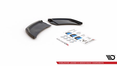 Maxton Rear Side Splitters Audi A1 S-Line Gb - Gloss Black