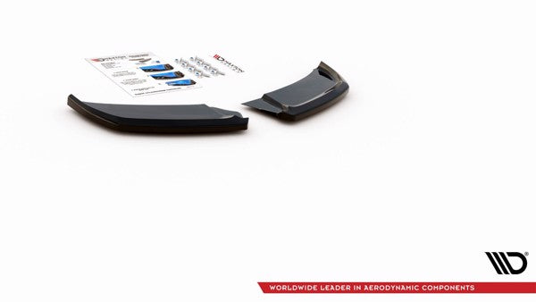 Maxton Rear Side Splitters Audi A1 S-Line Gb - Gloss Black