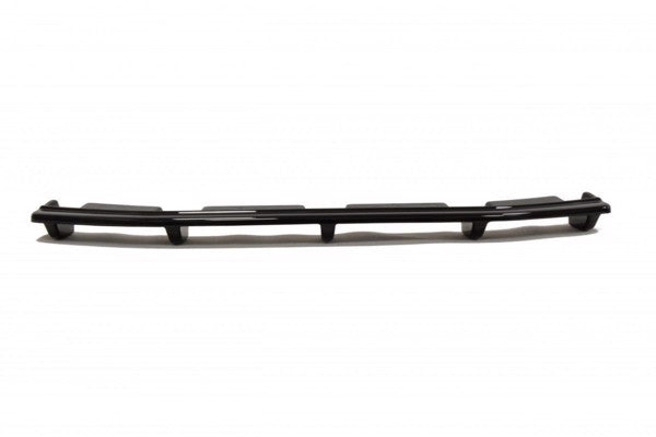 Maxton Central Rear Splitter Mazda 3 Mk2 Mps (With Vertical Bars) - Gloss Black
