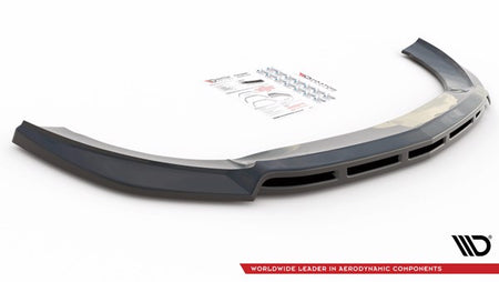 Maxton Front Splitter V.5 Mercedes-Benz V-Class Amg-Line W447 Facelift - Gloss Black