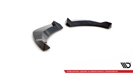 Maxton Rear Side Splitters Seat Ateca Mk1 - Gloss Black
