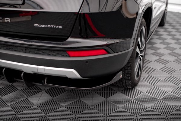 Maxton Rear Side Splitters Seat Ateca Mk1 - Gloss Black