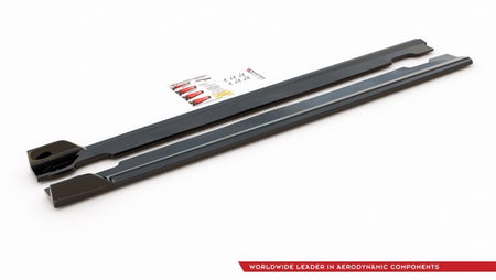 Maxton Side Skirts Diffusers V.5 Hyundai I30 N Mk3 / Mk3 Fl Hatchback/ Fastback - Gloss Black