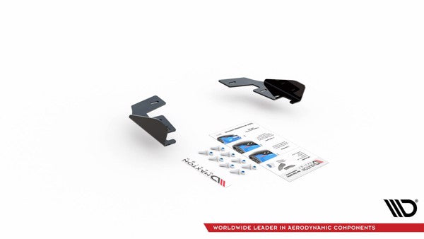 Maxton Rear Side Flaps Volkswagen Golf 8 Gti