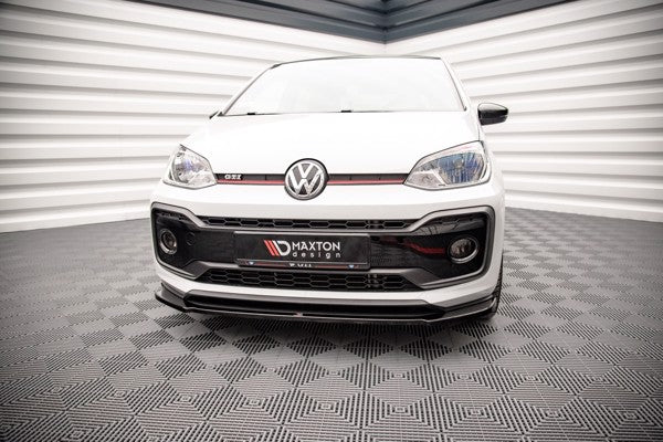Maxton Front Splitter Volkswagen Up Gti - Gloss Black
