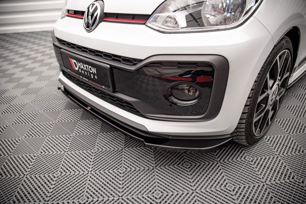 Maxton Front Splitter Volkswagen Up Gti - Gloss Black
