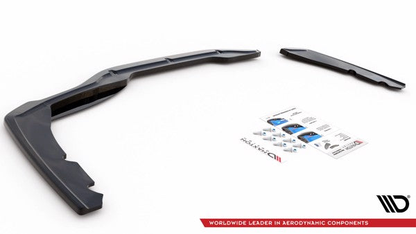 Maxton Rear Side Splitters BMW 2 Gran Coupe M-Pack F44 - Gloss Black