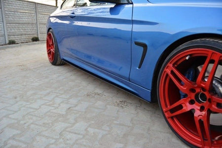 Maxton Racing Side Skirts Diffusers For BMW 4 F32 M-Pack