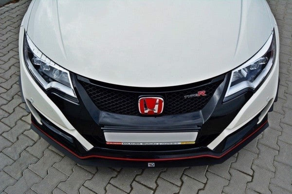 Maxton Front Racing Splitter V.1 Honda Civic Ix Type R