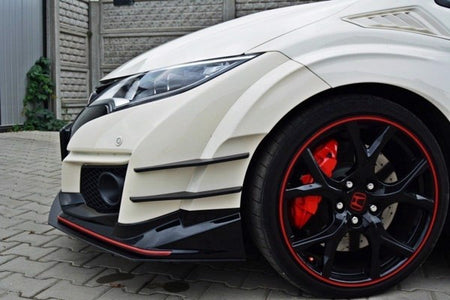 Maxton Front Racing Splitter V.1 Honda Civic Ix Type R