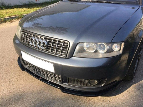 Maxton Front Splitter V.2 Audi A4 S-Line B6 - Gloss Black