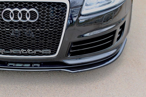 Maxton Front Splitter Audi RS6 C6 - Gloss Black