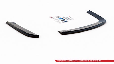 Maxton Rear Side Splitters Volkswagen Jetta Mk6 Sedan Preface - Gloss Black