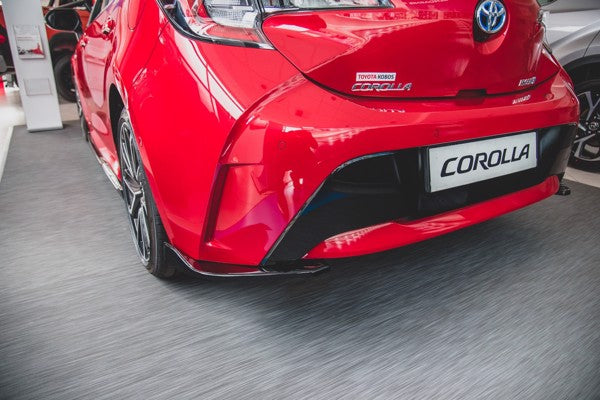 Maxton Rear Side Splitters Toyota Corolla Xii Hatchback - Gloss Black