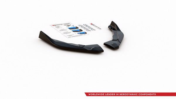 Maxton Rear Side Splitters Toyota Corolla Xii Hatchback - Gloss Black