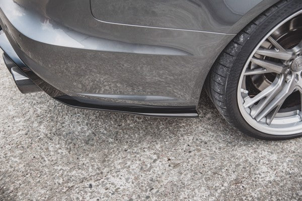 Maxton Rear Side Splitters Audi S6 / A6 S-Line C7 Fl