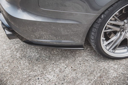 Maxton Rear Side Splitters Audi S6 / A6 S-Line C7 Fl