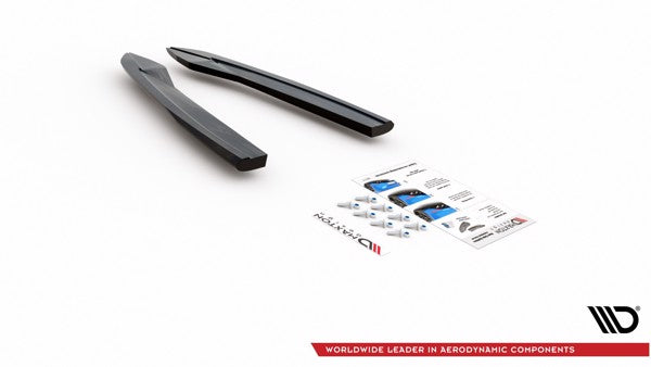 Maxton Rear Side Splitters Audi S6 / A6 S-Line C7 Fl